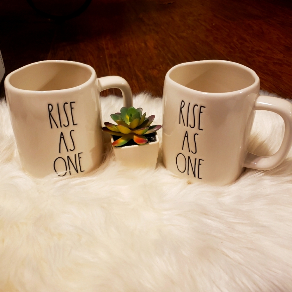 Rae Dunn Rise as One Couple Mugs